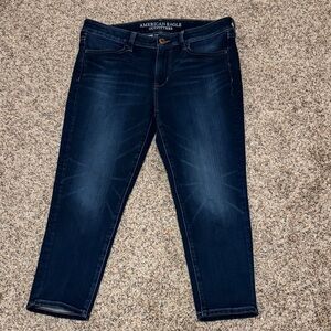 American Eagle Cropped Jeans 12 Short